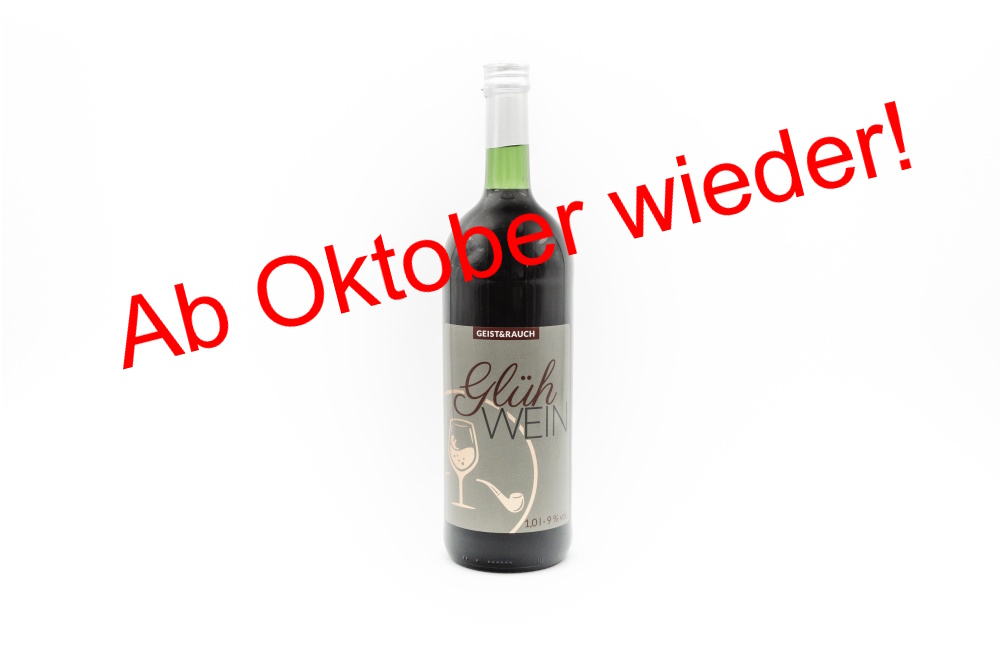 Glühwein GEIST&RAUCH ab Oktober 2026 wieder