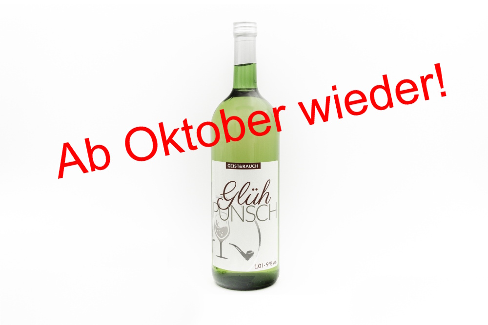 Glühpunsch GEIST&RAUCH ab Oktober wieder