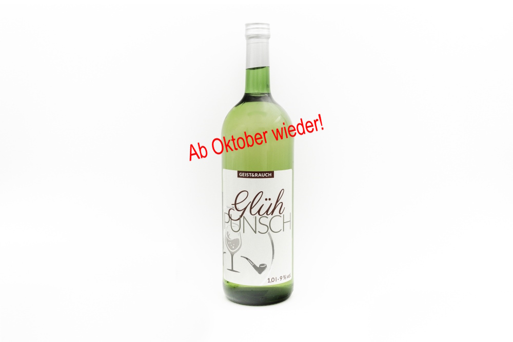 Glühpunsch GEIST&RAUCH ab Oktober wieder