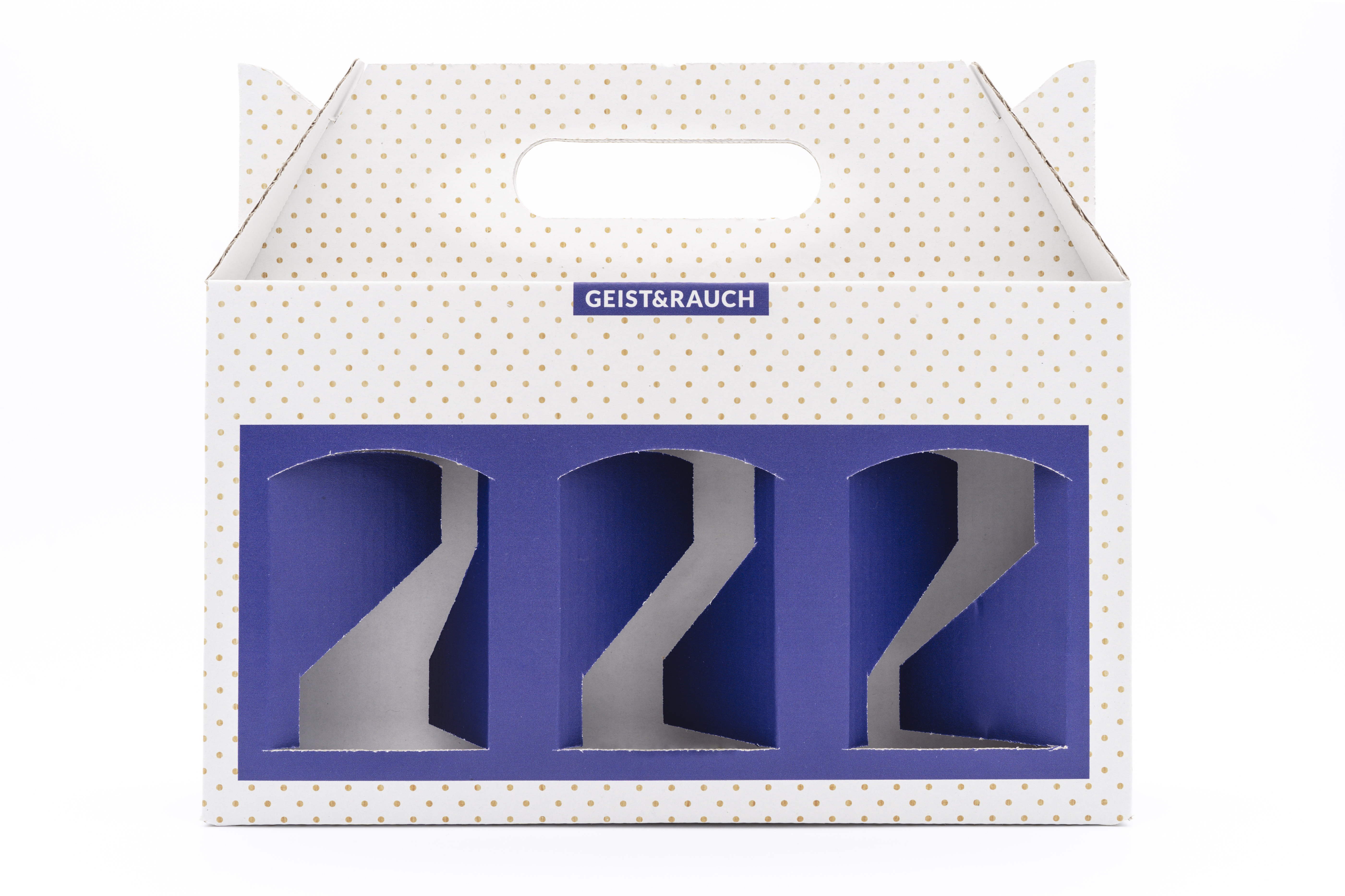 Geschenkverpackung für 3 Dottergeister exkl. bei GEIST&RAUCH